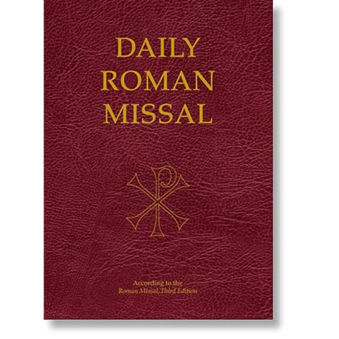 DAILY ROMAN MISSAL - BONDED LEATHER - 5 X 7&quot;