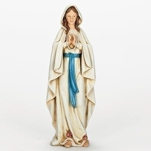 OL LOURDES RENAISSANCE STATUE - 6.25"H - NC