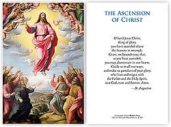 ASCENSION PRAYER CARD - LENT