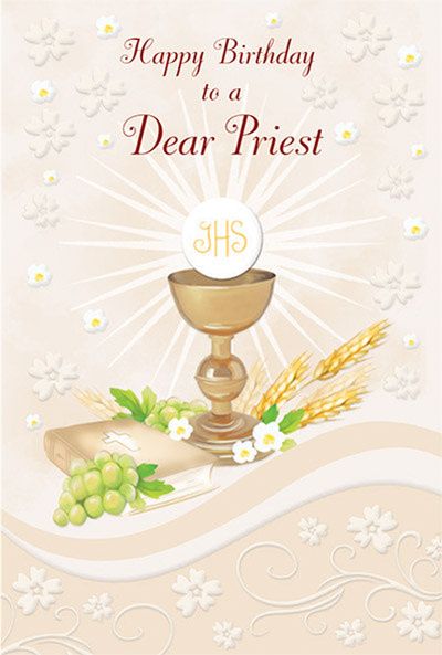 82281 PRIEST BIRTHDAY CARD