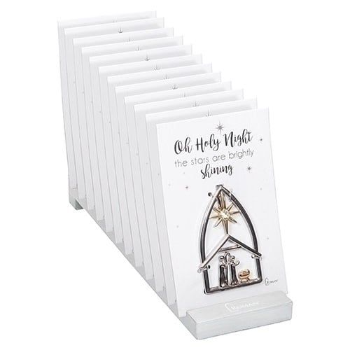 OH HOLY NIGHT STANDING NATIVITY 3&quot; H