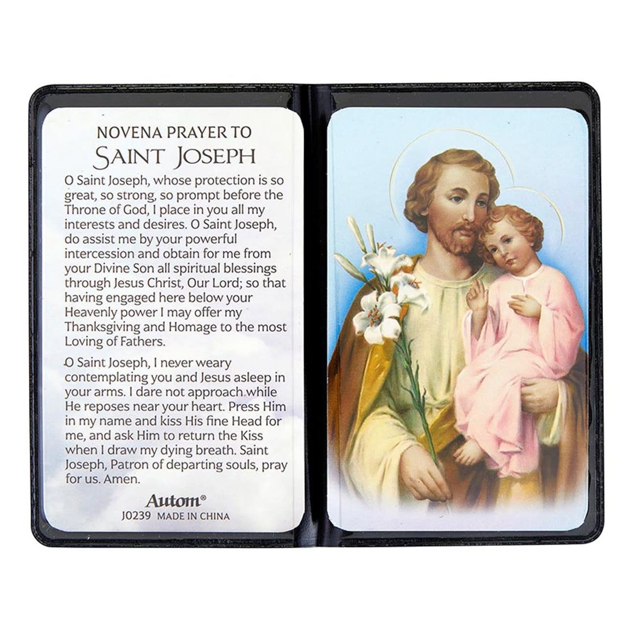 JOSEPH - NOVENA PRAYER FOLDER