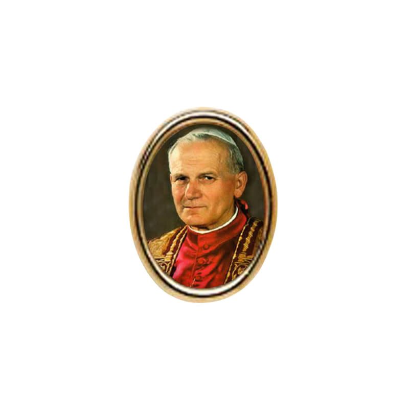 POPE JOHN PAUL II PHOTO LAPEL PIN