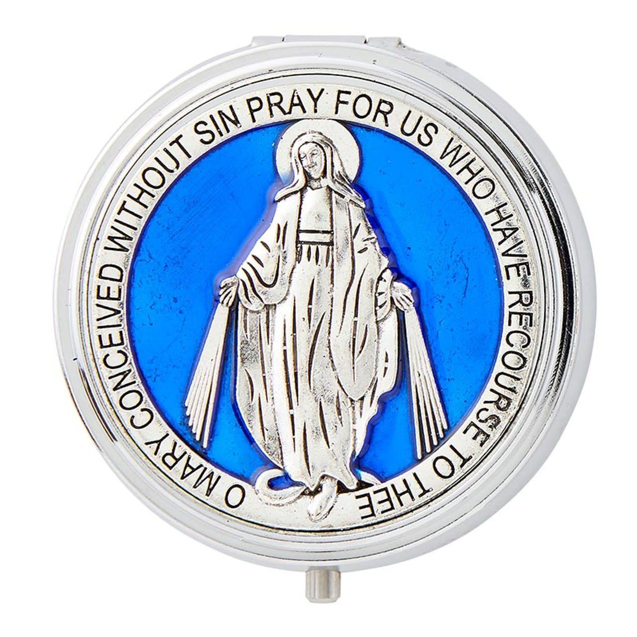 OL OF GRACE ROSARY CASE - 3/4&quot; H