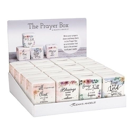 SCRIPTURE PRAYER BOX - 2.5&quot;