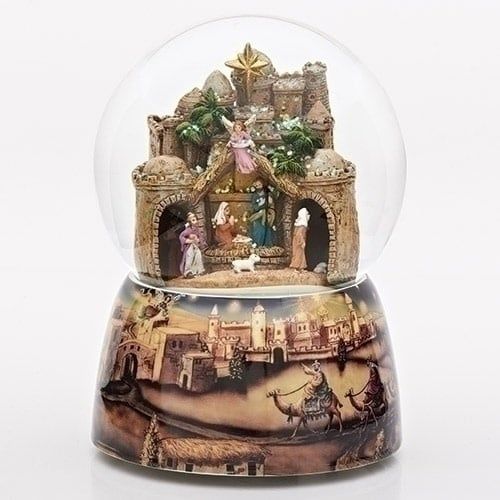 BETHLEHEM ROTATING MUSICAL KINGS DOME - 7&quot;H