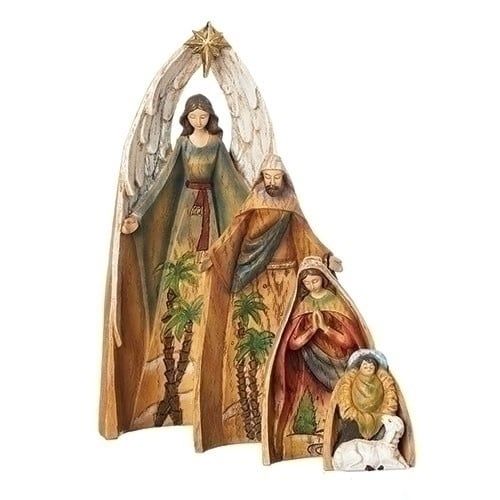 NATIVITY NESTING 4 PC SET - 11&#39;&#39;H