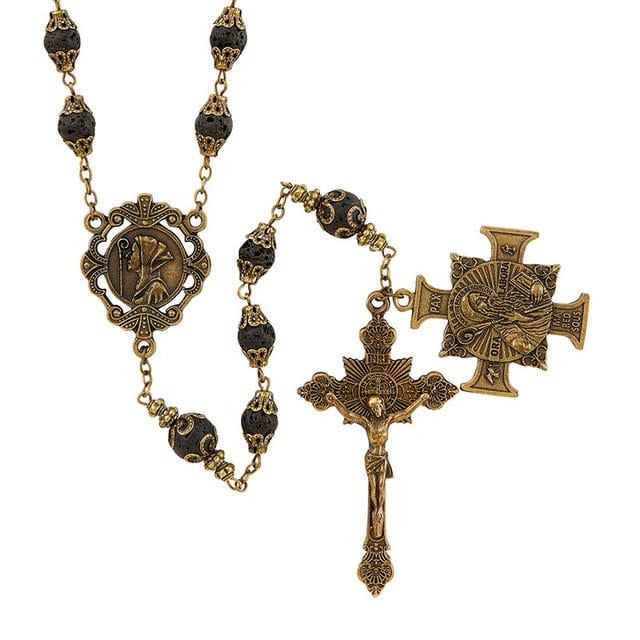 VINTAGE ROSARY - BENEDICT