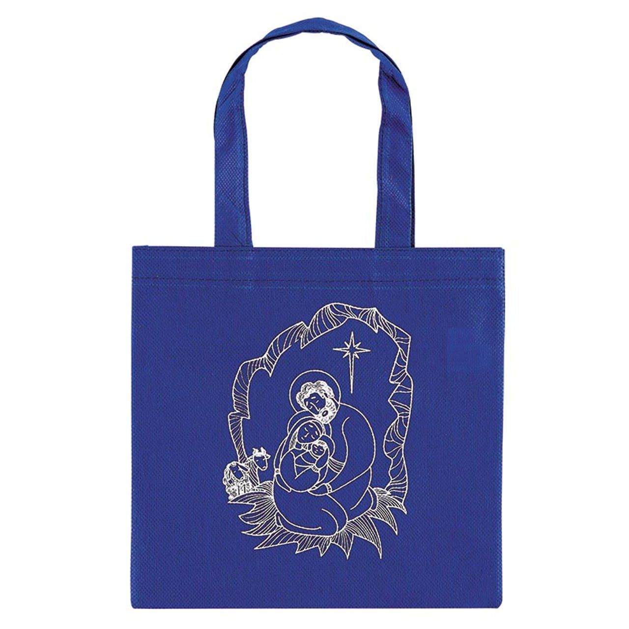HOLY FAMILY W/ ANIMALS MINI TOTE BAG