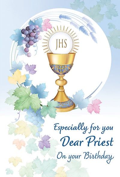82365 PRIEST BIRTHDAY CARD