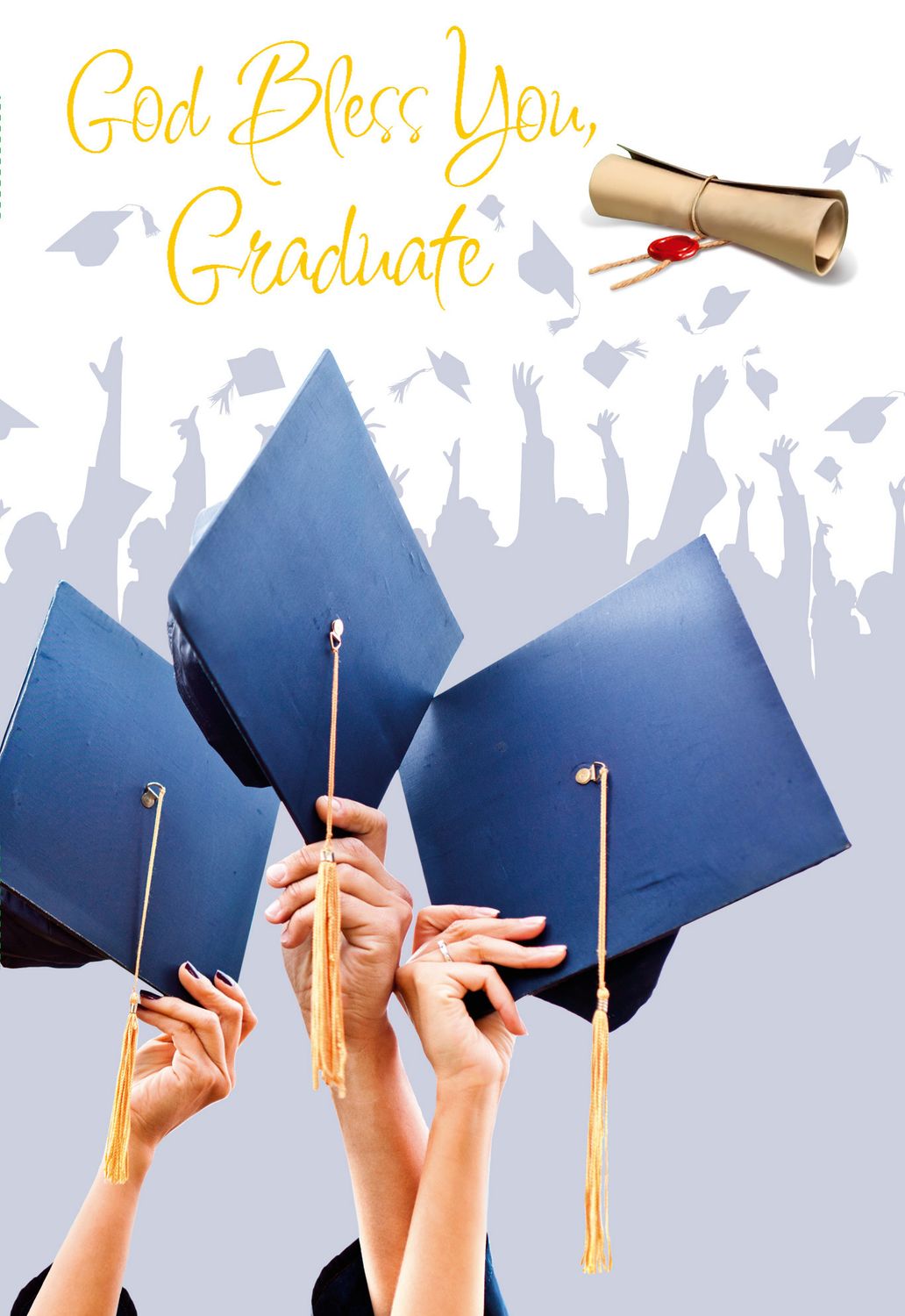 85650 GRADUATION - GOD BLESS YOU GRADUATE CARD