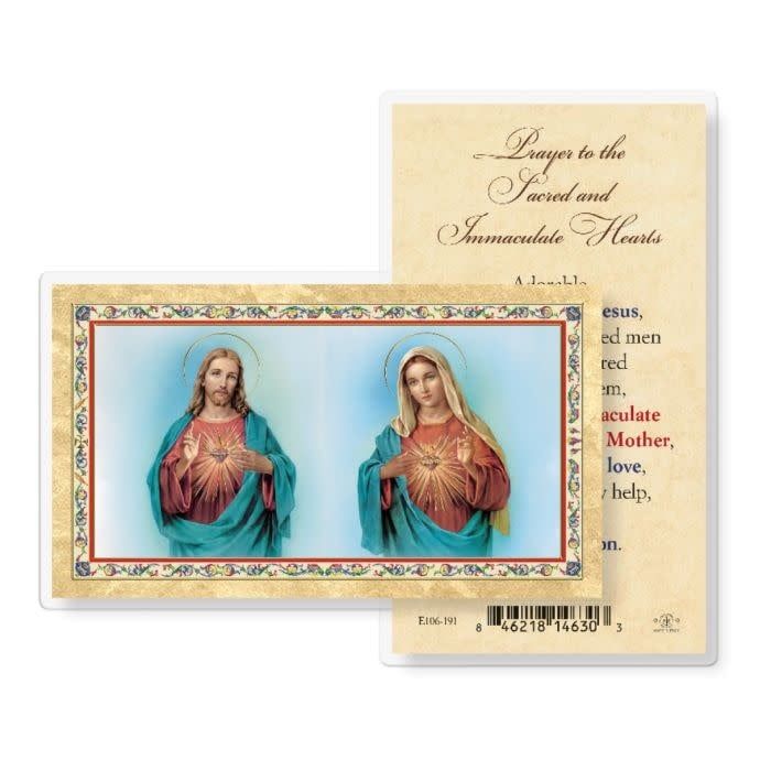 PRAYER TO SHJ &amp; IHM HOLY CARD