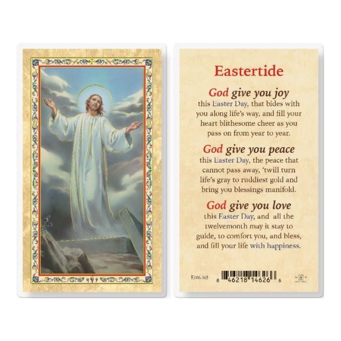 EASTERTIDE HOLY CARD
