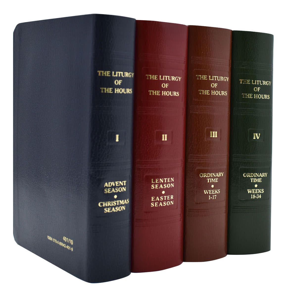 LITURGY OF THE HOURS - VOL 1-IV - NC