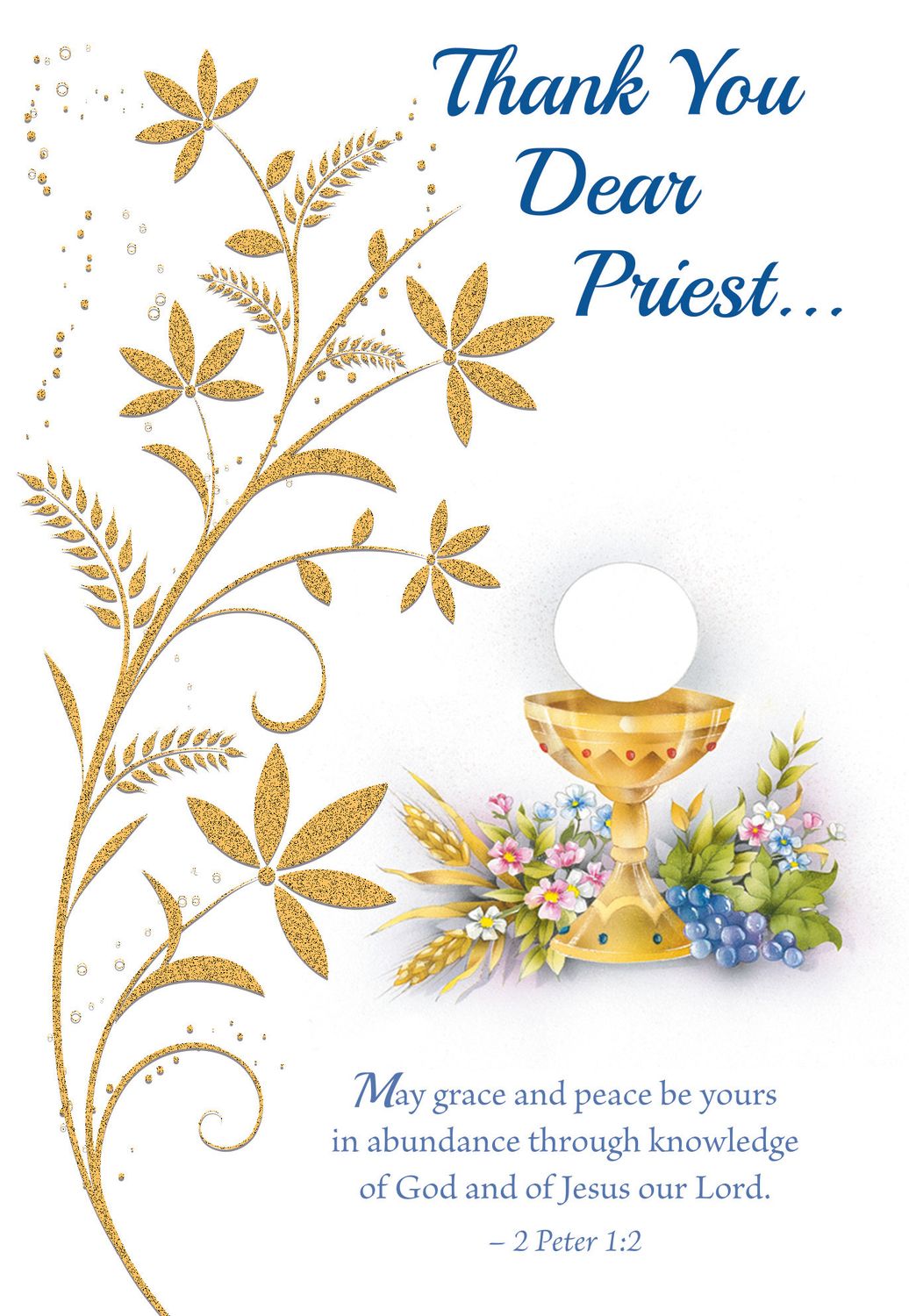88576 PRIEST THANK YOU CARD