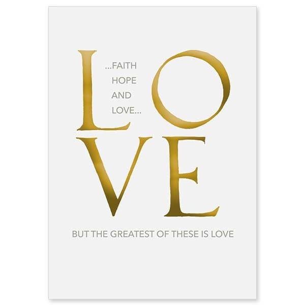 WCL60690 L-O-V-E WEDDING CONGRATULATIONS CARD