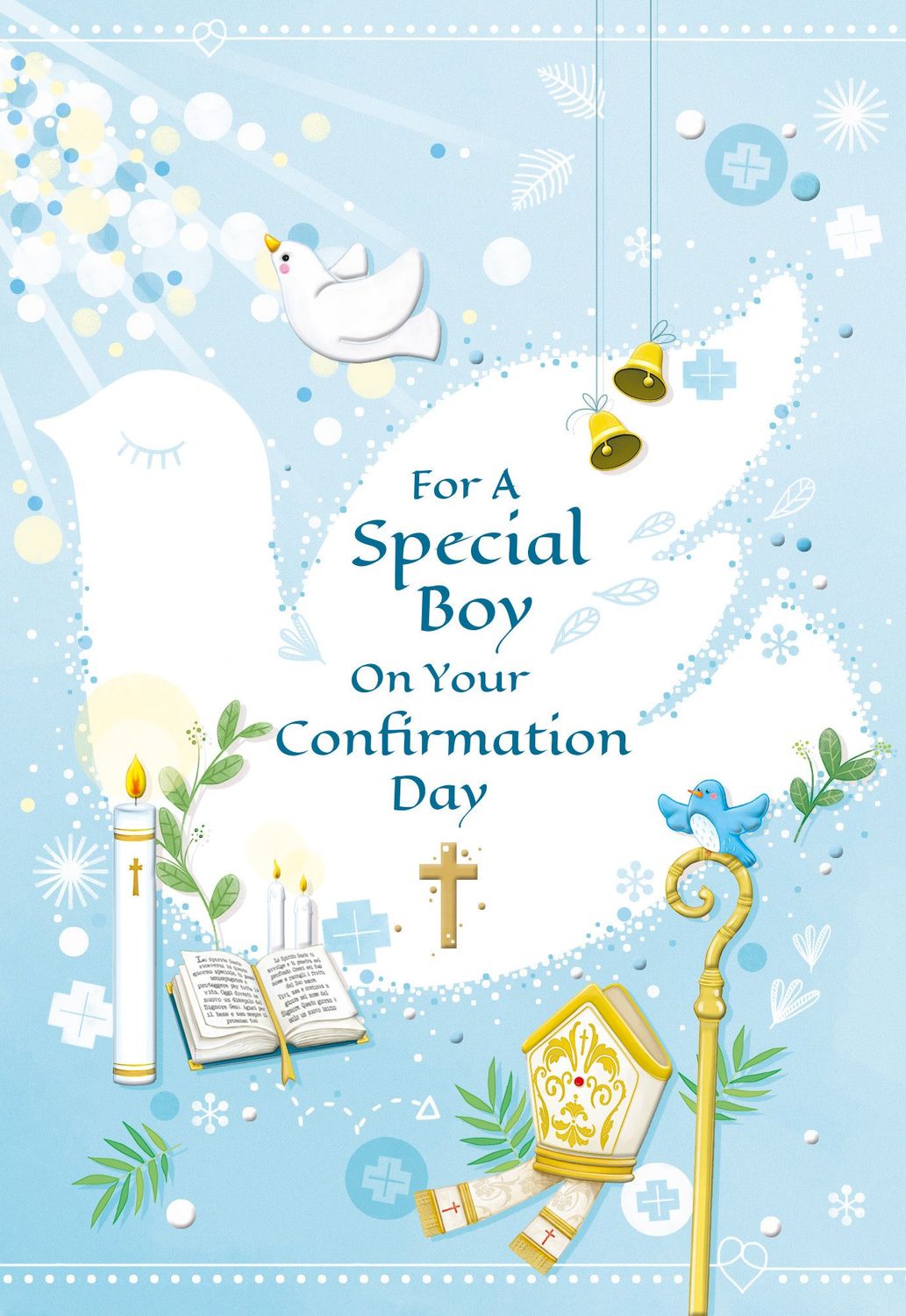 88522 BOY CONFIRMATION - FOR A SPECIAL BOY ON YOUR CONFIRMATION DAY CARD