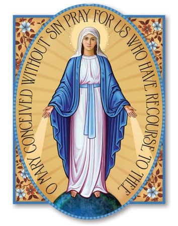 MIRACULOUS MEDAL - MAGNET