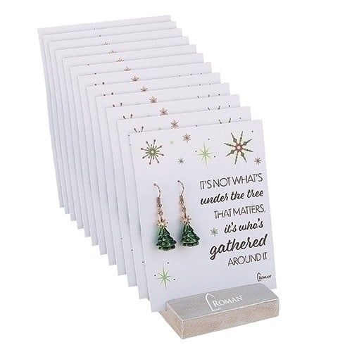 TREE EARRINGS - 1&quot;