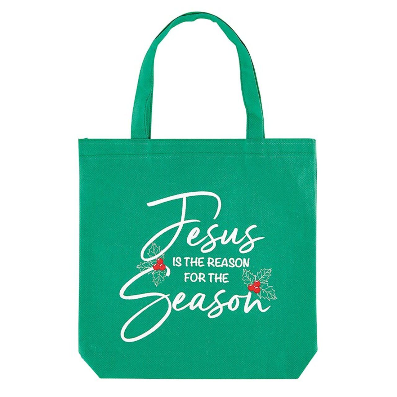 JESUS IS THE REASON TOTE BAG