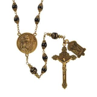 VINTAGE ROSARY - ST JOSEPH - NC