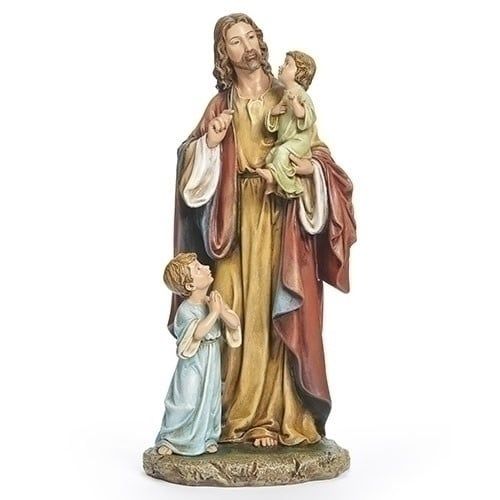 JESUS W/CHILDREN RENAISSANCE - 10&quot;H