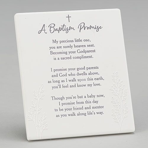 GODCHILD WALL PLAQUE - 5.5"H - NC