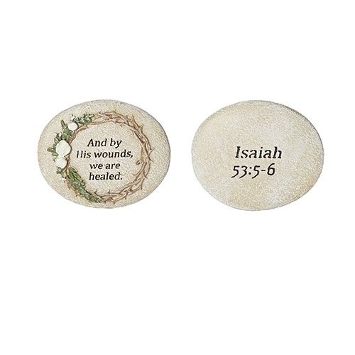 POCKET STONE CROWN OF THORNS - 1.5&quot;H