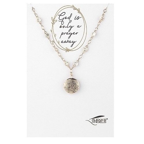PRAYER LOCKET NECKLACE EXTENDER - 16&quot;L