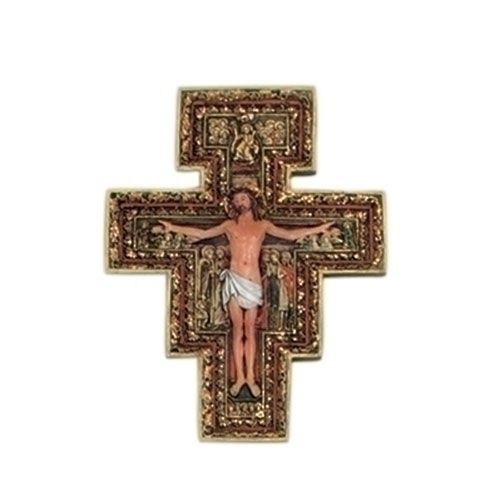 SAN DAMIANO CROSS - 6&quot;H - NC