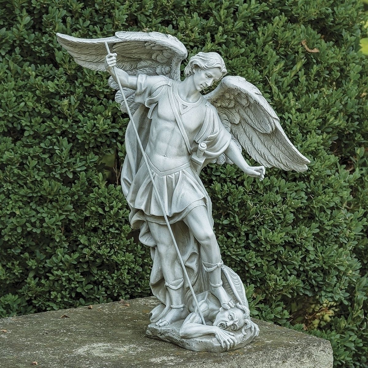 MICHAEL GARDEN STATUE - 18.25&quot;H