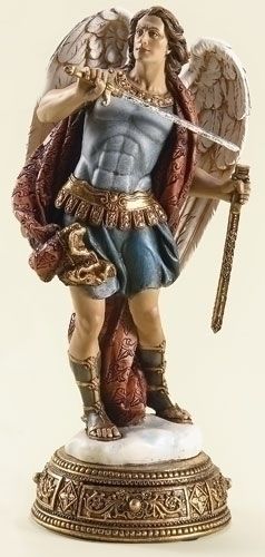 MICHAEL FIGURE HEAVENLY PROTECTORS - 10.25&quot;H