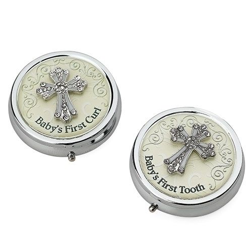 FIRST TOOTH/CURL KEEPSAKE BOXES- 2&quot;D