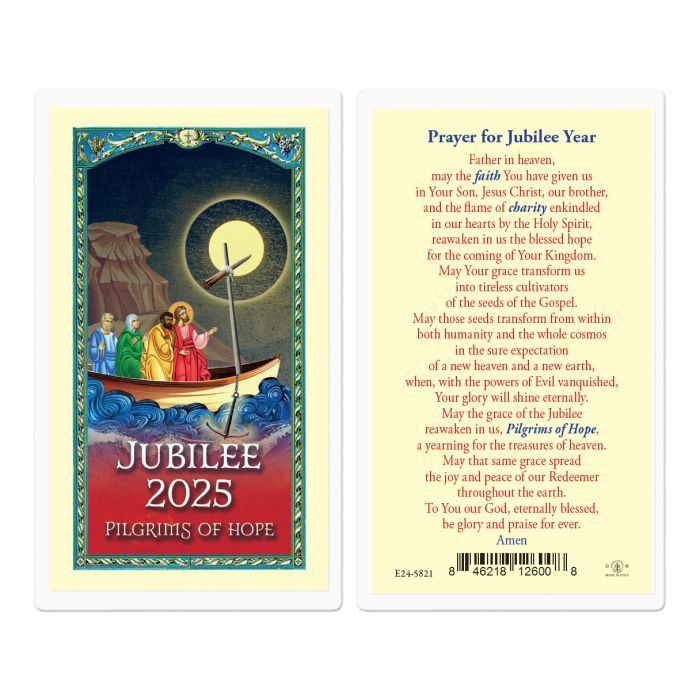 PRAYER TO JUBILEE YEAR 2025 - HOLY CARD