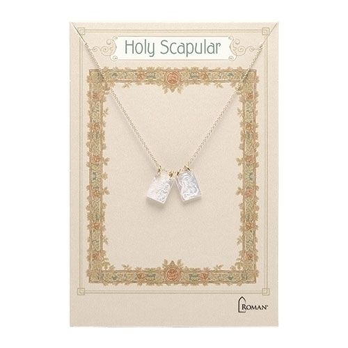 HOLY SCAPULAR SS NECK GLD - 18" - NC