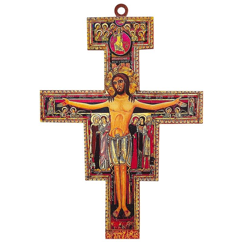 SAN DAMIANO CRUCIFIX - 6"H