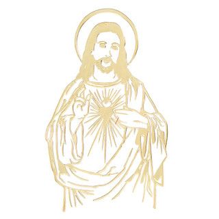 SACRED HEART PHONE DECAL