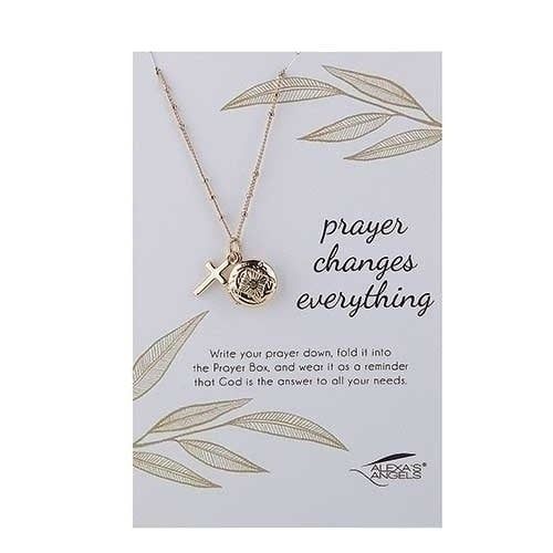 GOLD LOCKET NECKLACE - 16"L +2" EXT