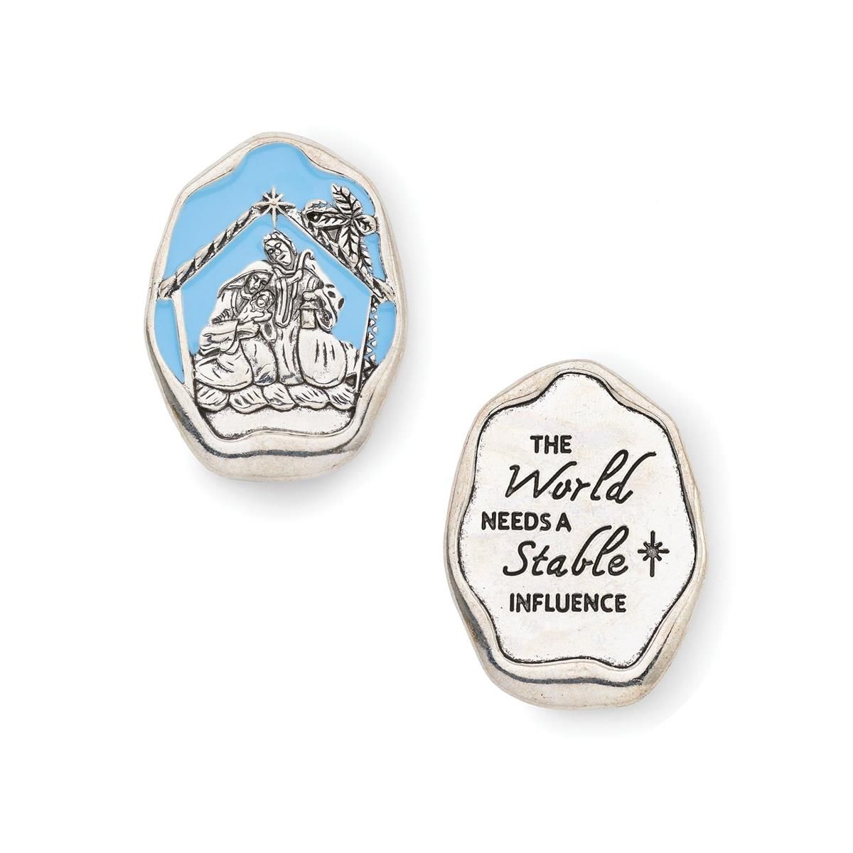 NATIVITY TOKEN - 1"H