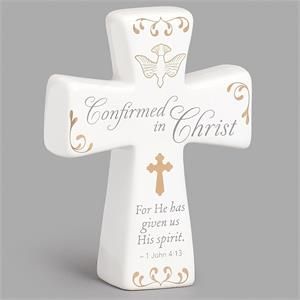 CONFIRMED IN CHRIST CROSS - 4.5"L