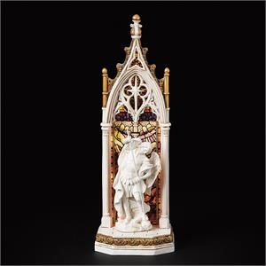 MICHAEL ARCH WINDOW STATUE - 11.75"H - NC