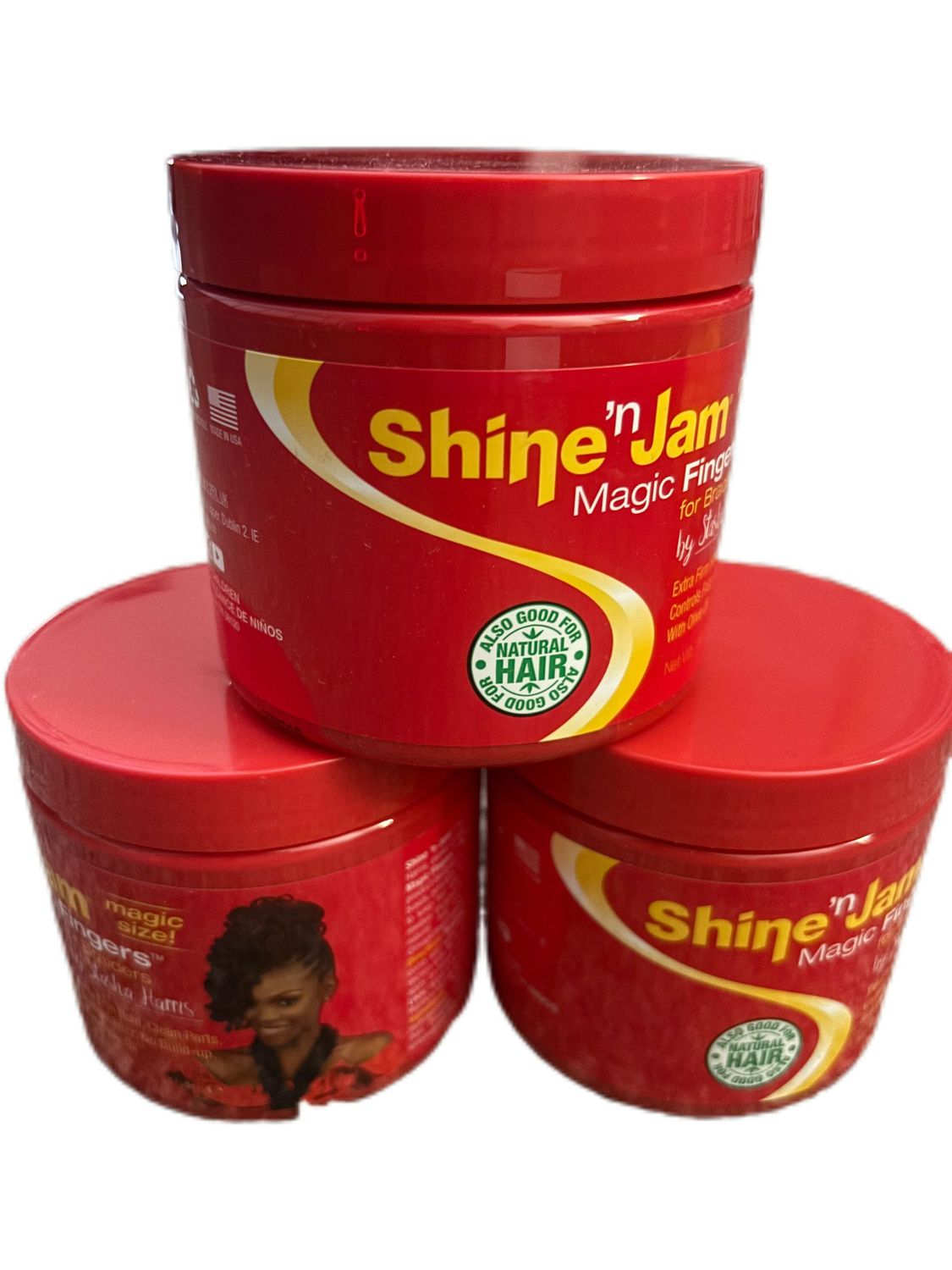 Shine N Jam Conditioning Gel Extra Hold 16 Oz (3 Pack)