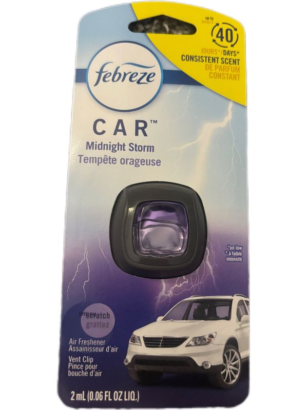 Febreze Car Vent Air Freshener 0.06 Oz (pack of 6)