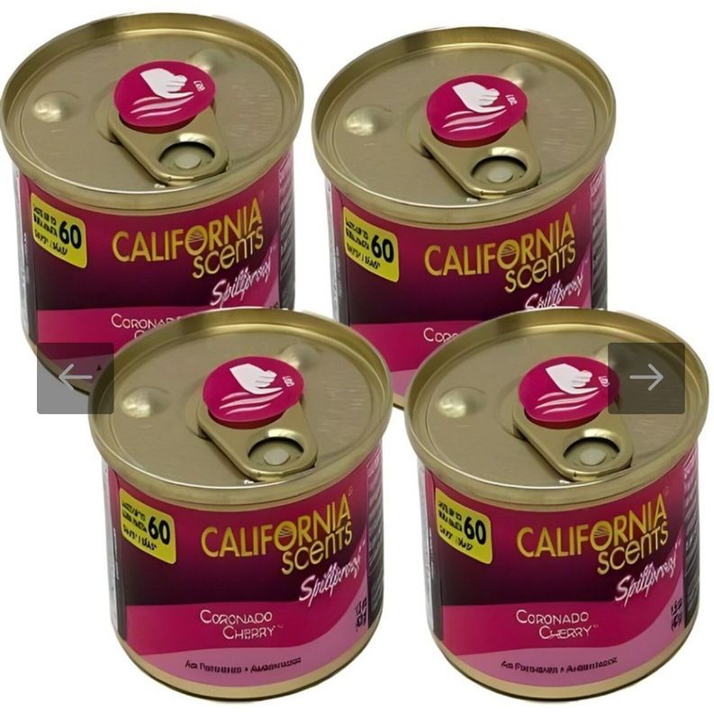 California Air Freshener, Coronado Cherry, 1.5 Oz  (Pack of 4)