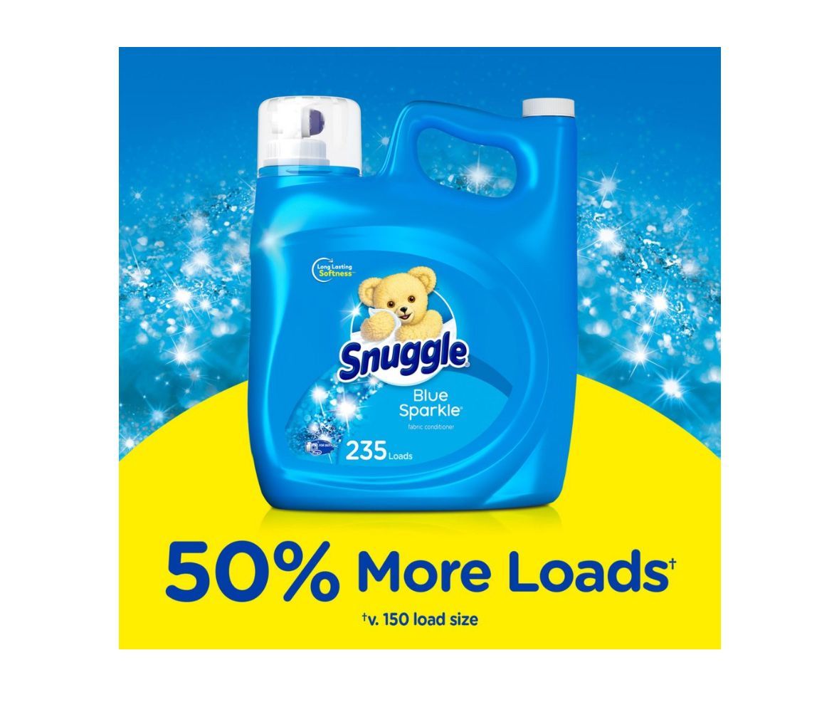 Snuggle Liquid Fabric Softener, 235 Loads