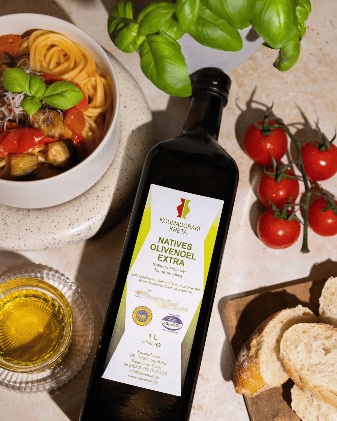 Natives Olivenöl Extra aus Kreta – Tsounati Olive