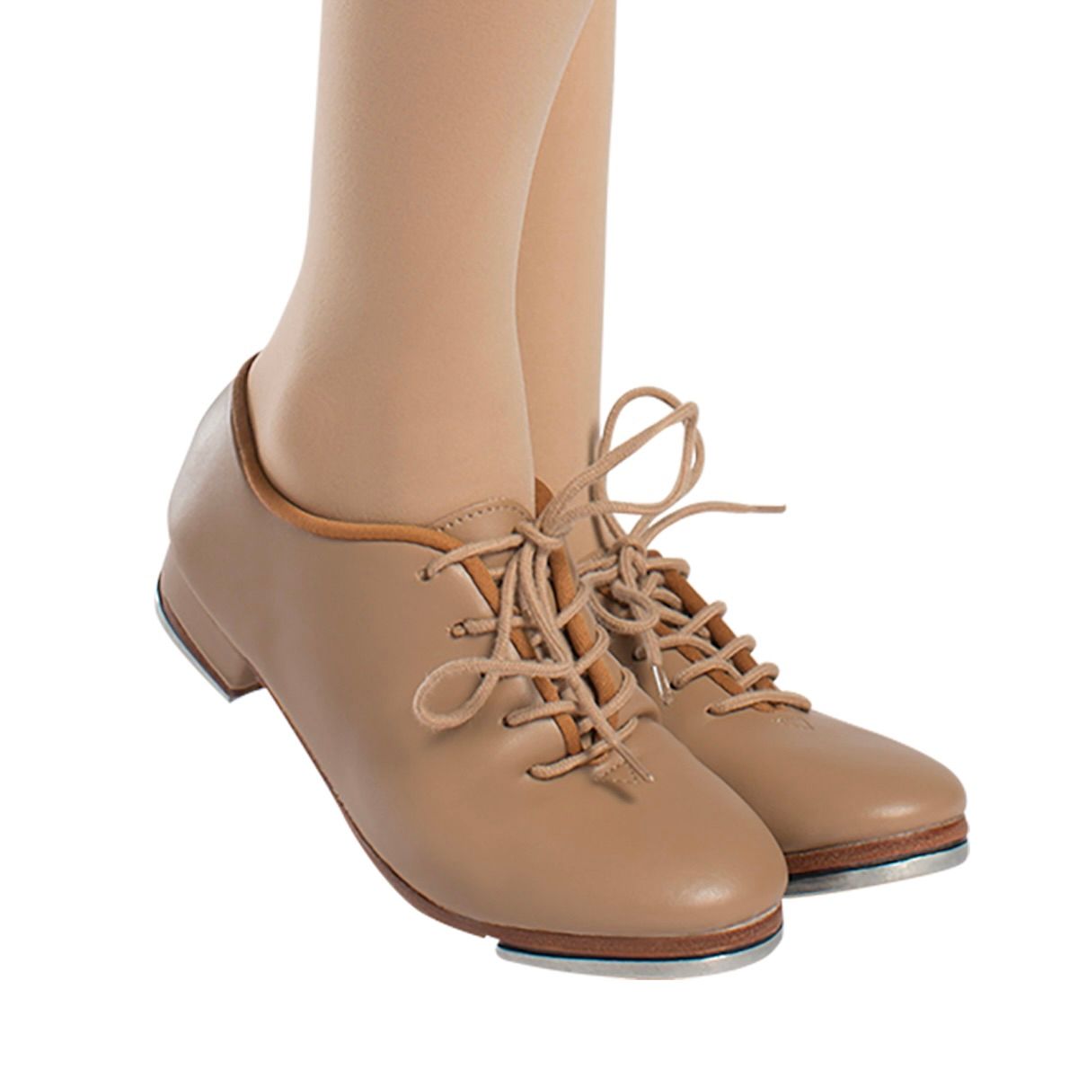 TA04 - Child Tory Oxford Tap, Size: 2.5L, Width: M, Color: TAN