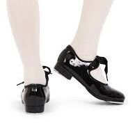 356C - Child Shuffle Tap, Size: 3, Width: M, Color: BLACK