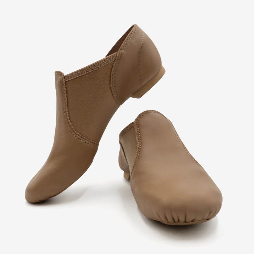 EJ2 - Adult E Series Slip On, Size: 3, Width: M, Color: CARAMEL