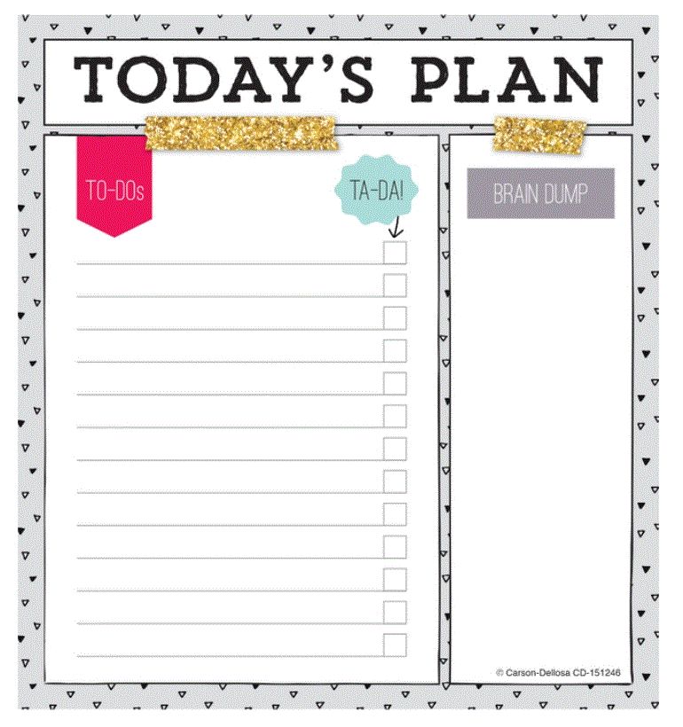 Today&#39;s Plan Notepad